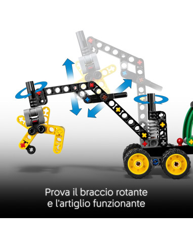 Lego Technic - Mietitrebbia gommato John Deere...