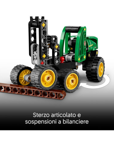 Lego Technic - Mietitrebbia gommato John Deere...