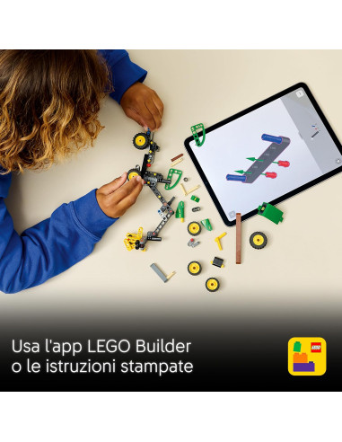 Lego Technic - Mietitrebbia gommato John Deere...