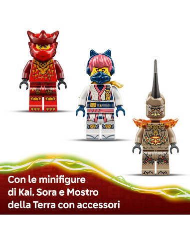 Lego Ninjago - Battle Pack Mech Drago di Kai