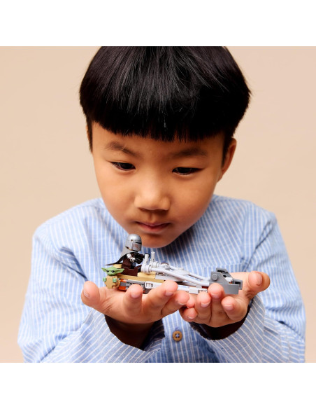 Lego Star Wars - Speeder Bike del Mandaloriano e Grogu