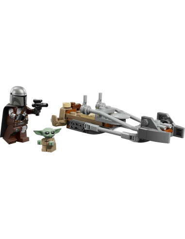 Lego Star Wars - Speeder Bike del Mandaloriano...
