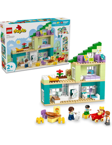 Lego Duplo - Casa familiare moderna 3 in 1 con...