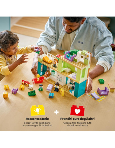 Lego Duplo - Casa familiare moderna 3 in 1 con...