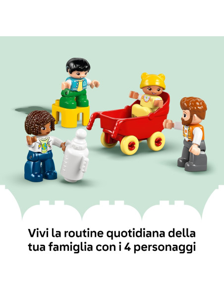 Lego Duplo - Casa familiare moderna 3 in 1 con personaggi