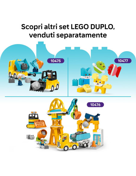 Lego Duplo - Casa familiare moderna 3 in 1 con personaggi