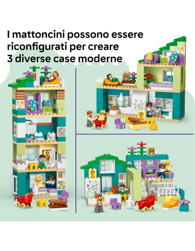 Lego Duplo - Casa familiare moderna 3 in 1 con...