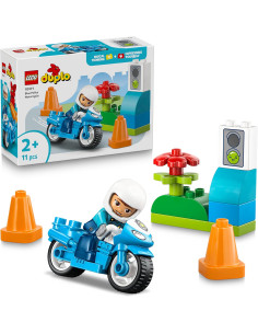Lego Duplo - Motocicletta Blu della Polizia