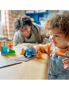 Lego Duplo - Motocicletta Blu della Polizia 2