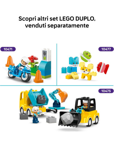 Lego Duplo - Autompompa con manichetta e pompieri