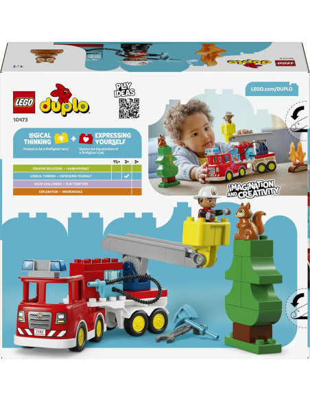 Lego Duplo - Autompompa con manichetta e pompieri