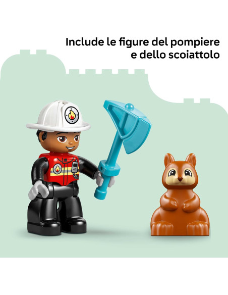 Lego Duplo - Autompompa con manichetta e pompieri