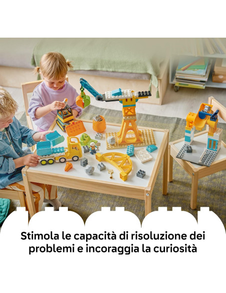 Lego Duplo - Cantiere e veicoli 3 in 1