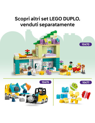 Lego Duplo - Cantiere e veicoli 3 in 1