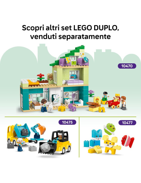 Lego Duplo - Cantiere e veicoli 3 in 1