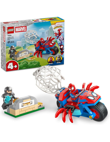 Lego Spidey - Spidey sulla moto contro Rhino