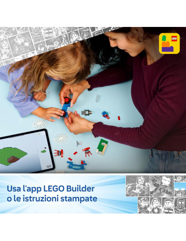 Lego Spidey - Spidey sulla moto contro Rhino