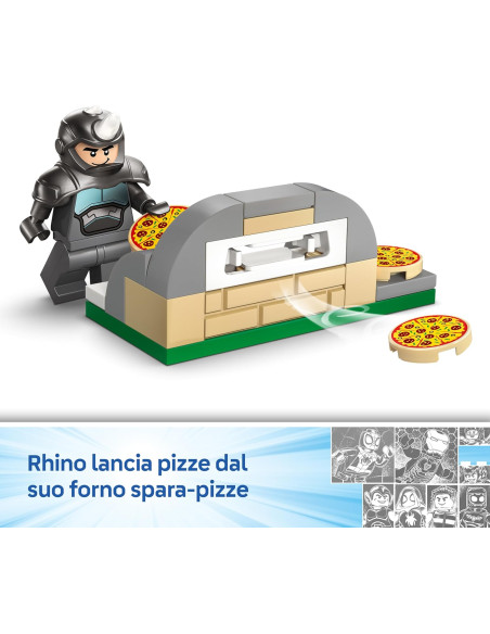 Lego Spidey - Spidey sulla moto contro Rhino