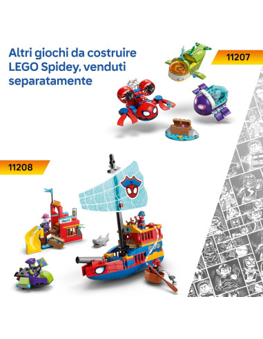 Lego Spidey - Spidey sulla moto contro Rhino