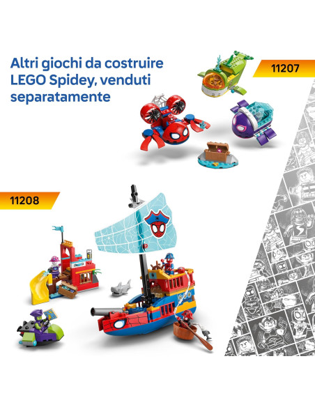 Lego Spidey - Spidey sulla moto contro Rhino