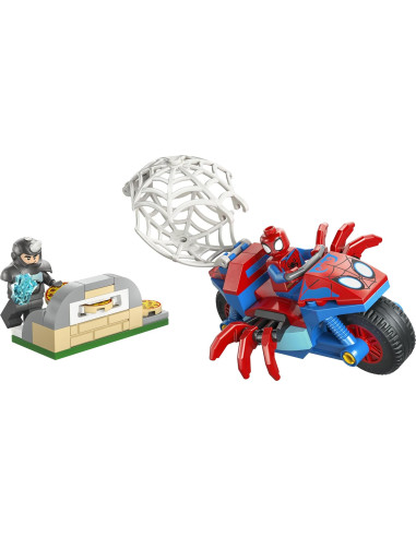 Lego Spidey - Spidey sulla moto contro Rhino