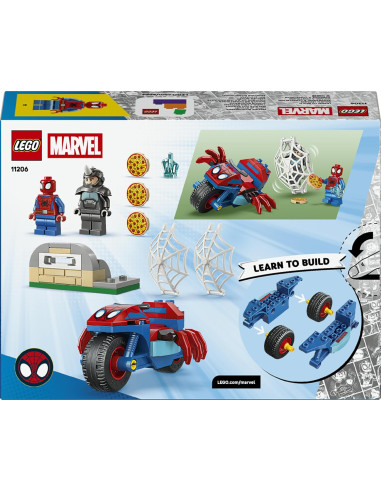 Lego Spidey - Spidey sulla moto contro Rhino