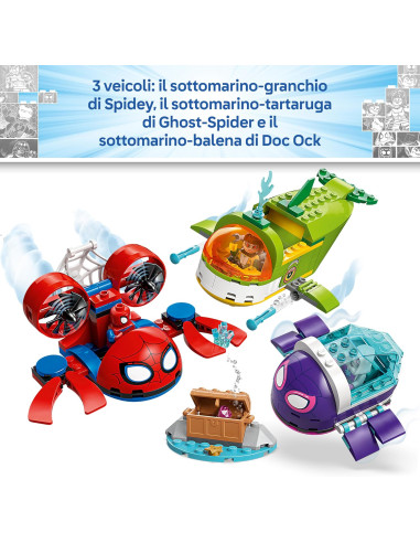 Lego Spidey - Spidey Veicoli subacquei