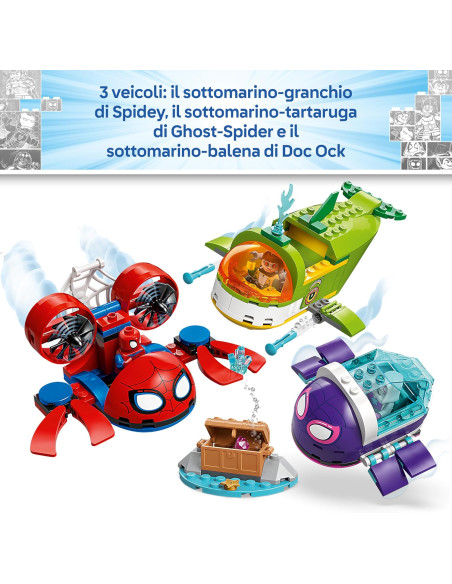 Lego Spidey - Spidey Veicoli subacquei