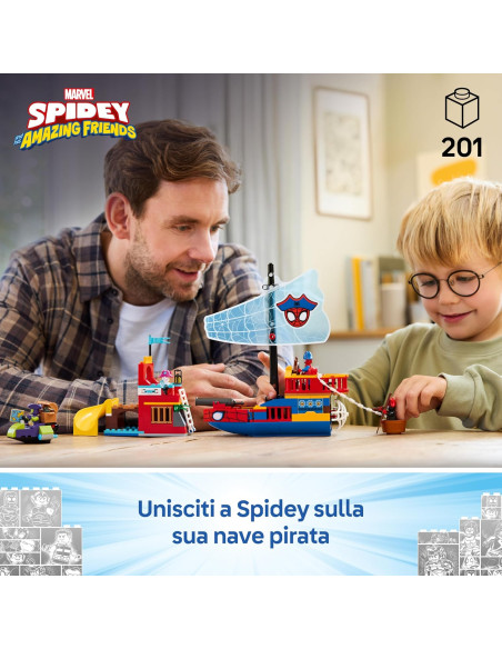 Lego Spidey - Nave Pirata del Team Spidey