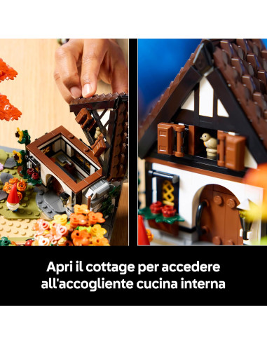 Lego Icons - Giardino autunnale del cottage