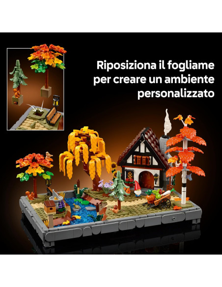 Lego Icons - Giardino autunnale del cottage
