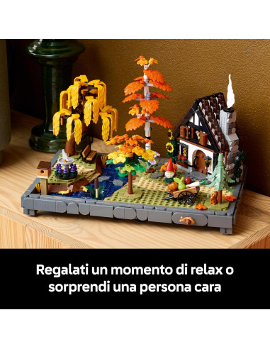 Lego Icons - Giardino autunnale del cottage