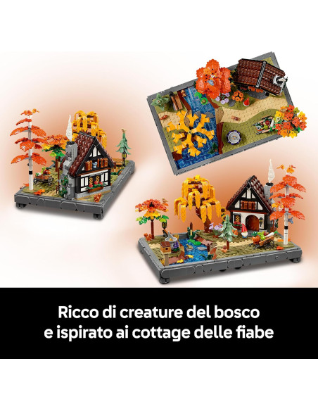 Lego Icons - Giardino autunnale del cottage