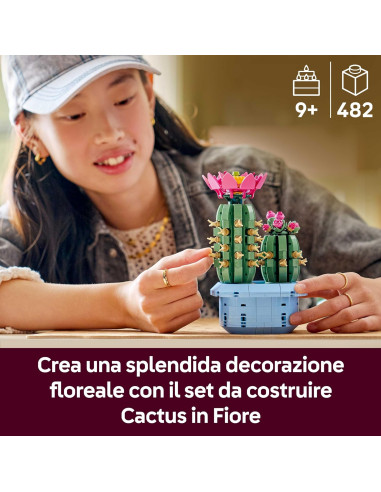 Lego Botanical - Cactus in fiore