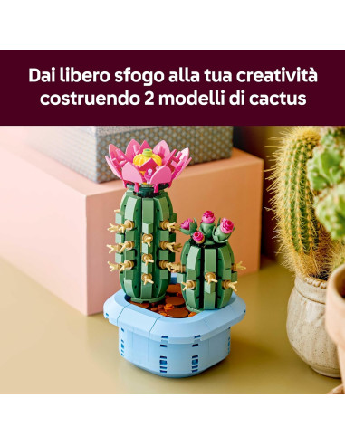 Lego Botanical - Cactus in fiore