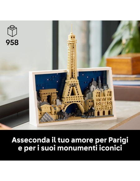 Lego Architecture - Parigi la città dell'amore