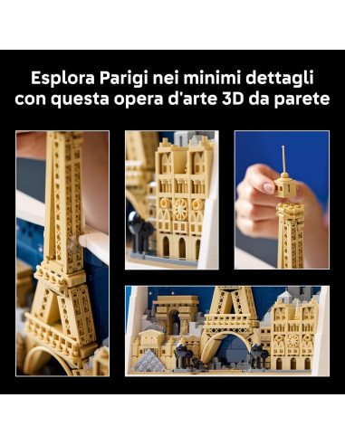 Lego Architecture - Parigi la città dell'amore