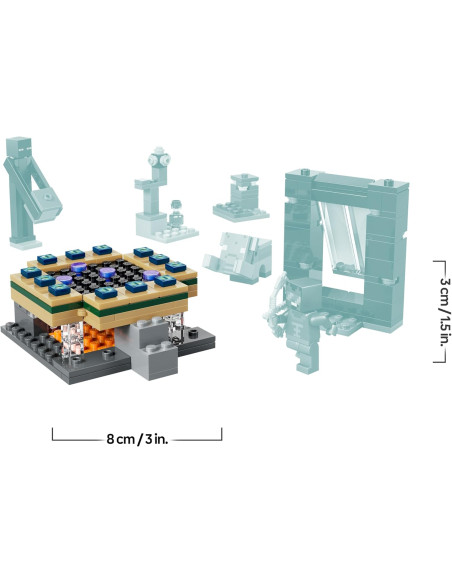 Lego Minecraft - Viaggio nel portale del Nether e dell'End