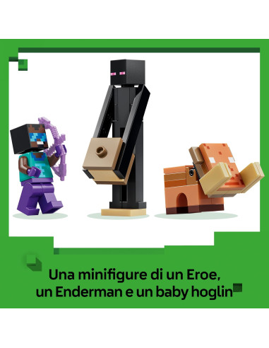 Lego Minecraft - Viaggio nel portale del Nether...