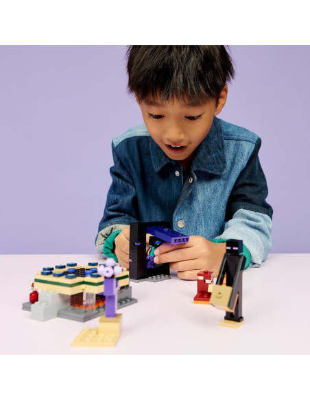 Lego Minecraft - Viaggio nel portale del Nether e dell'End