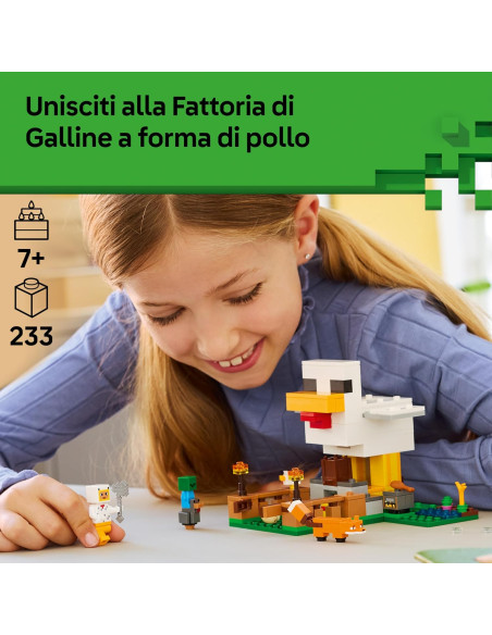 Lego Minecraft - Fattoria di Galline