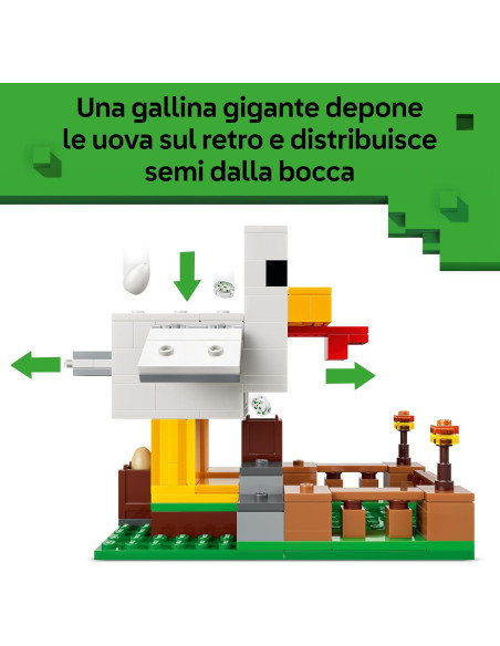 Lego Minecraft - Fattoria di Galline