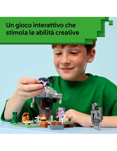 Lego Minecraft - Giardino pallido