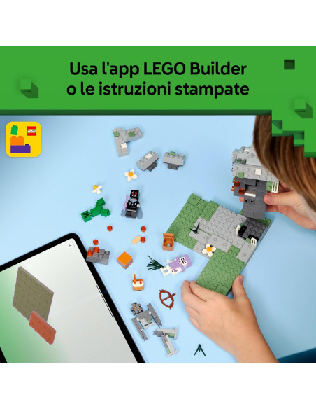 Lego Minecraft - Giardino pallido