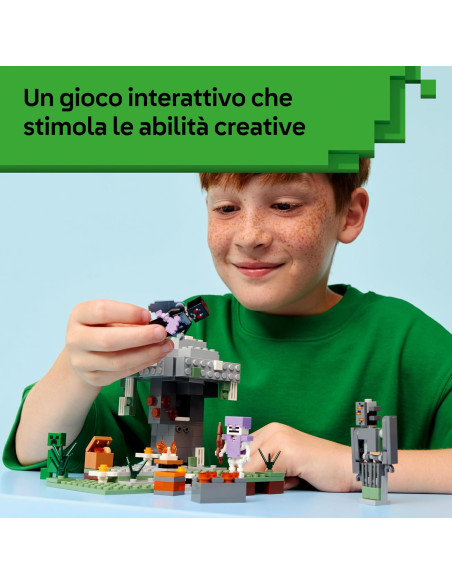 Lego Minecraft - Giardino pallido