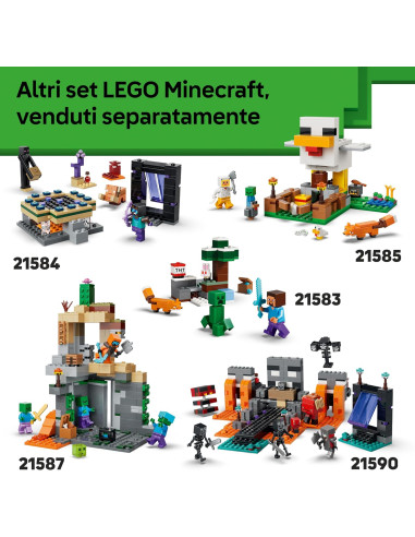 Lego Minecraft - Giardino pallido