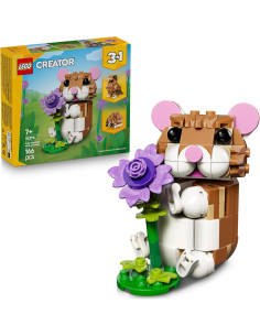 Lego Creator - Simpatico criceto con fiore
