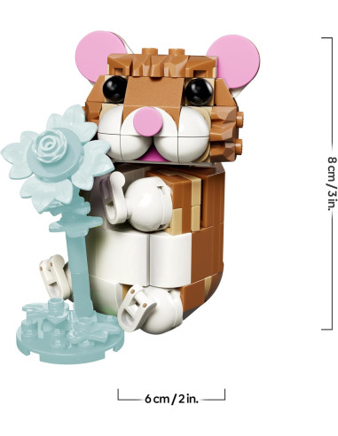 Lego Creator - Simpatico criceto con fiore