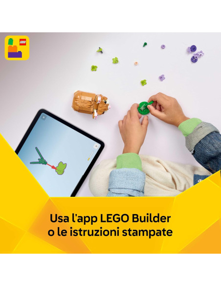 Lego Creator - Simpatico criceto con fiore