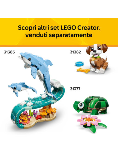 Lego Creator - Simpatico criceto con fiore